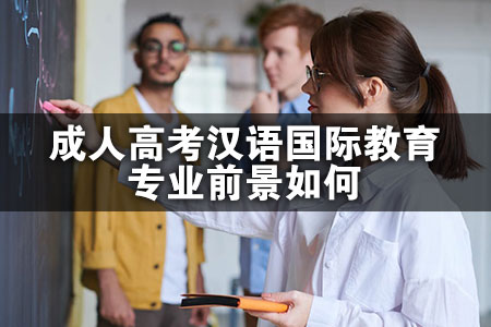 成人高考汉语国际教育专业前景如何