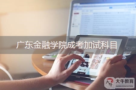 广东金融学院成考网络与新媒体加试科目
