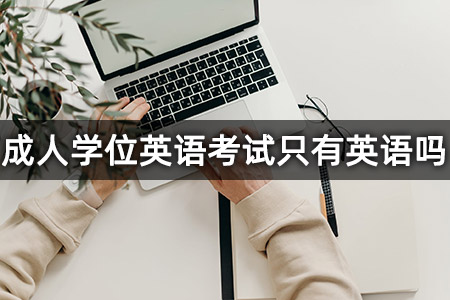 成人学位英语考试只有英语吗