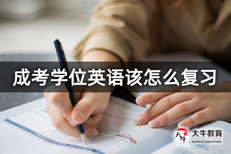 成考学位英语该怎么复习