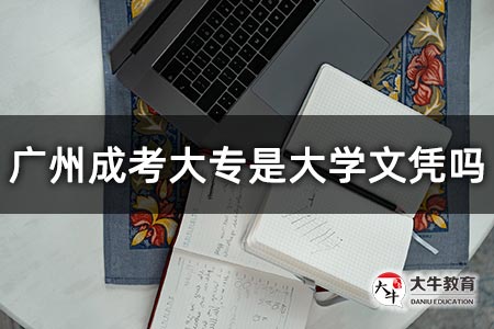 广州成考大专是大学文凭吗